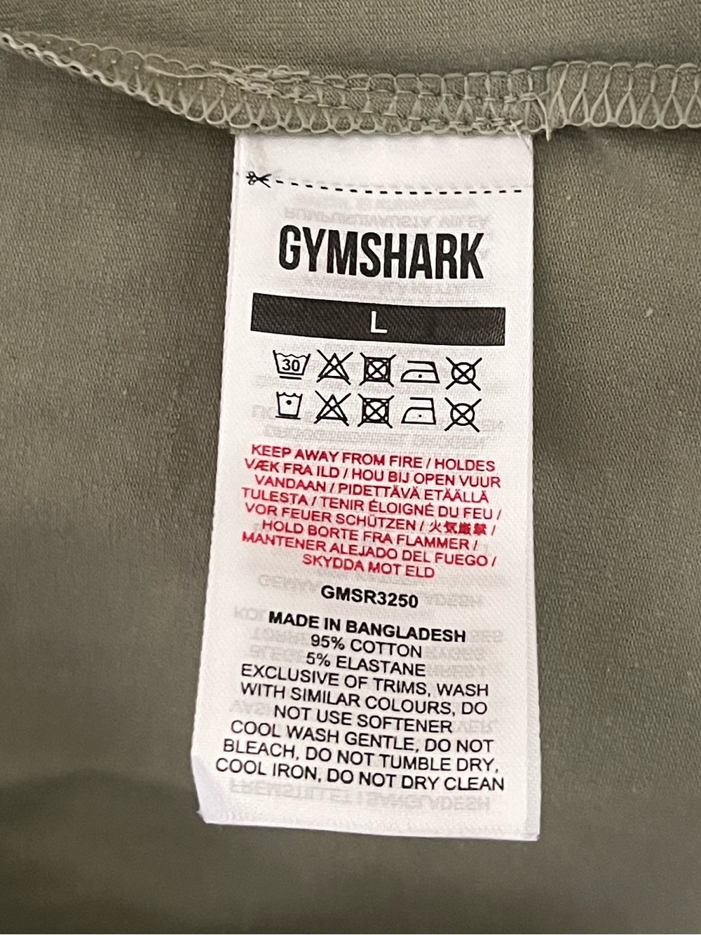 Gymshark Muscle Tank NWOT - Picture 4 of 4